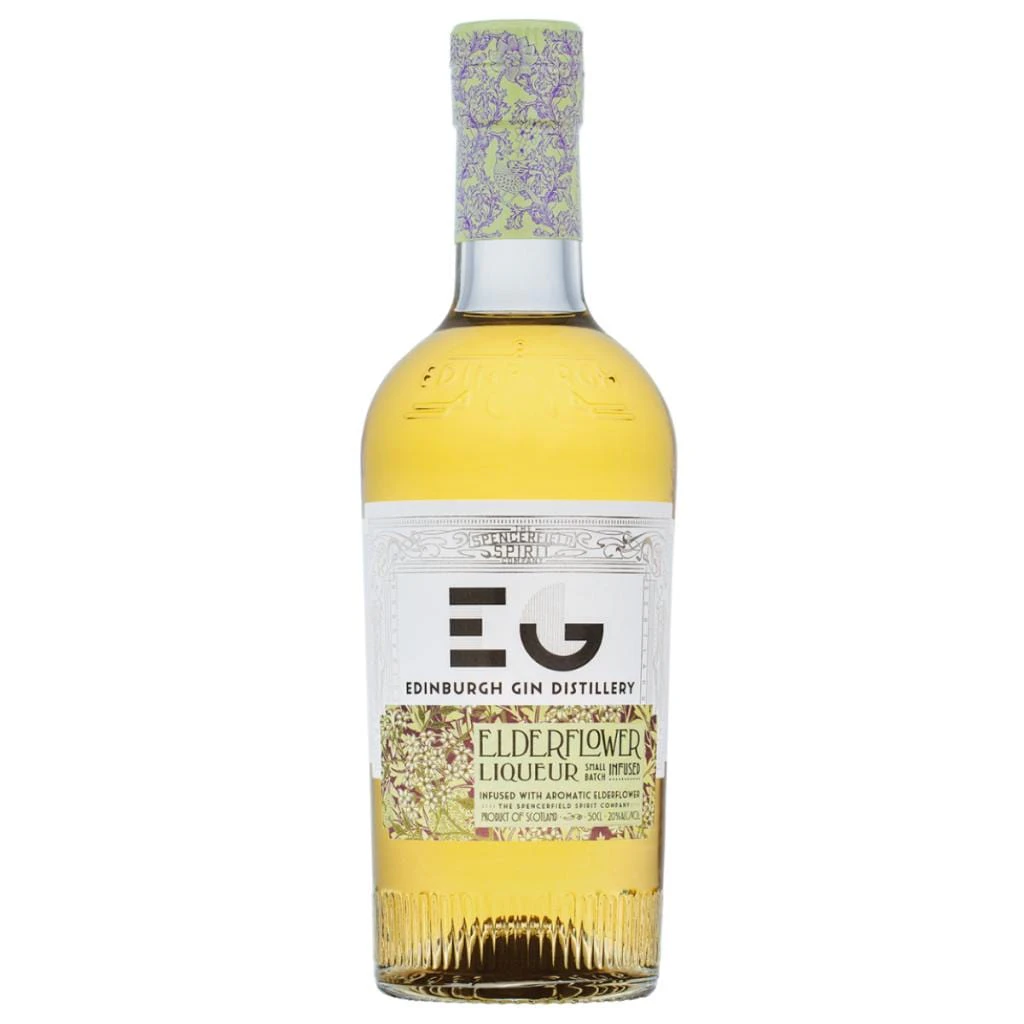 EDINBURGH GIN ELDERFLOWER GIN LIQUEUR 20% 500ML