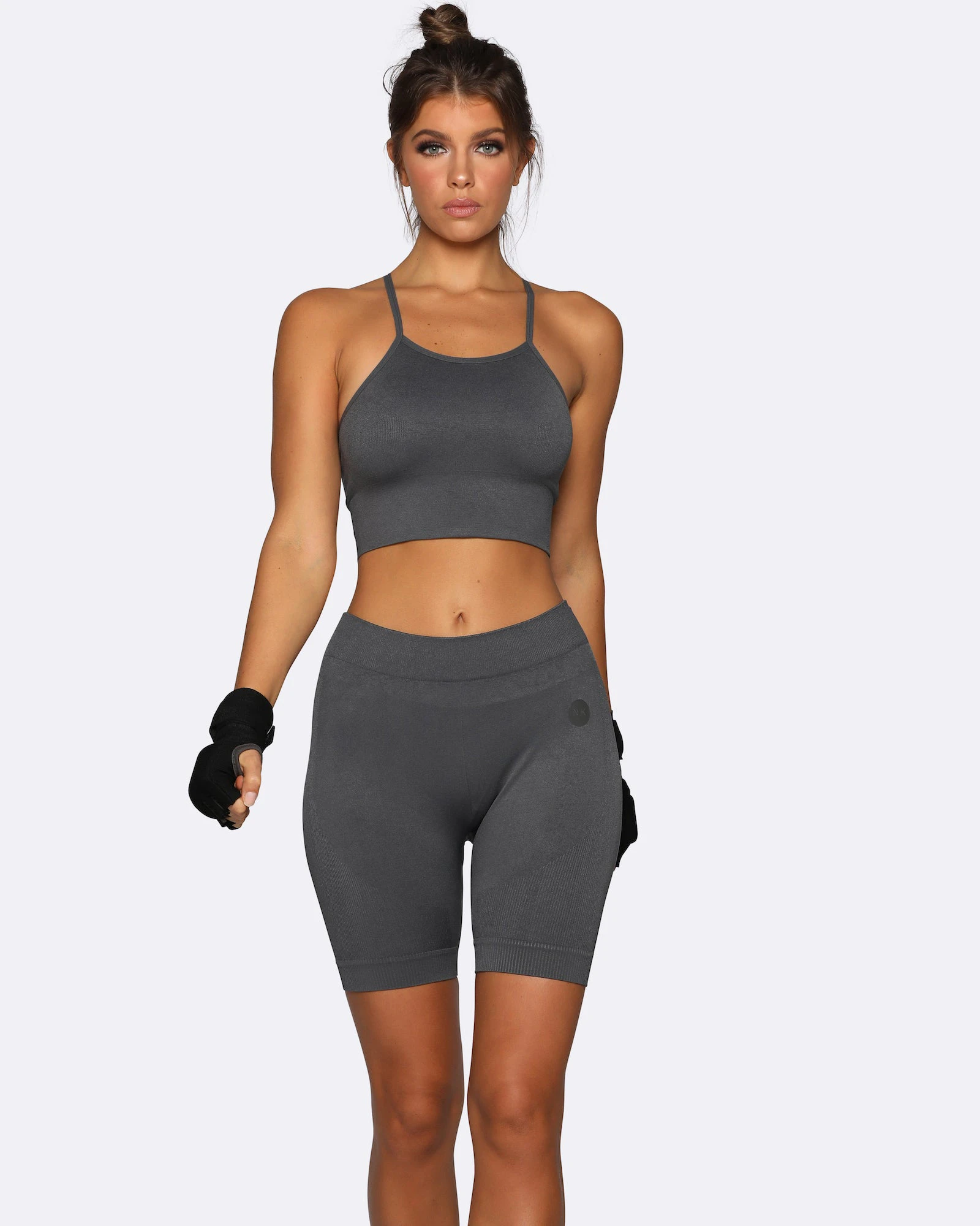 Seamless Bike Shorts - Charcoal