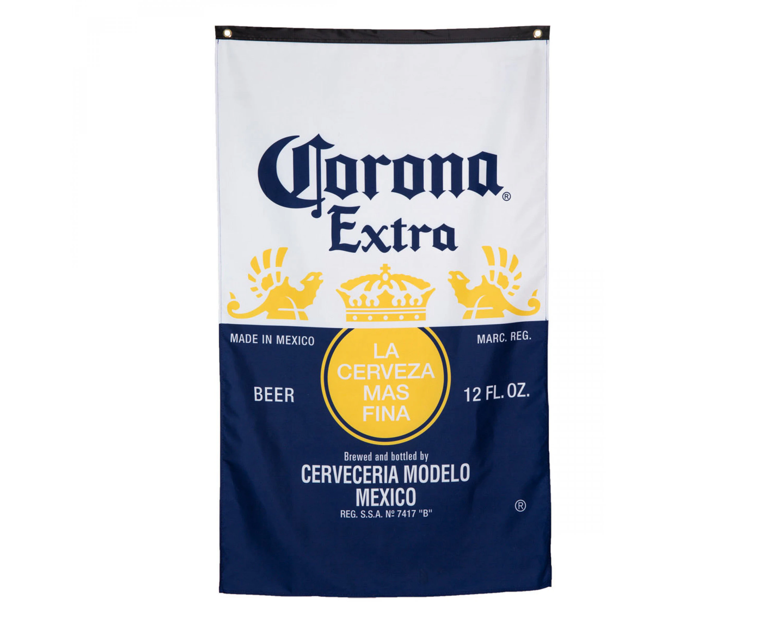 Corona Bottle Label Flag