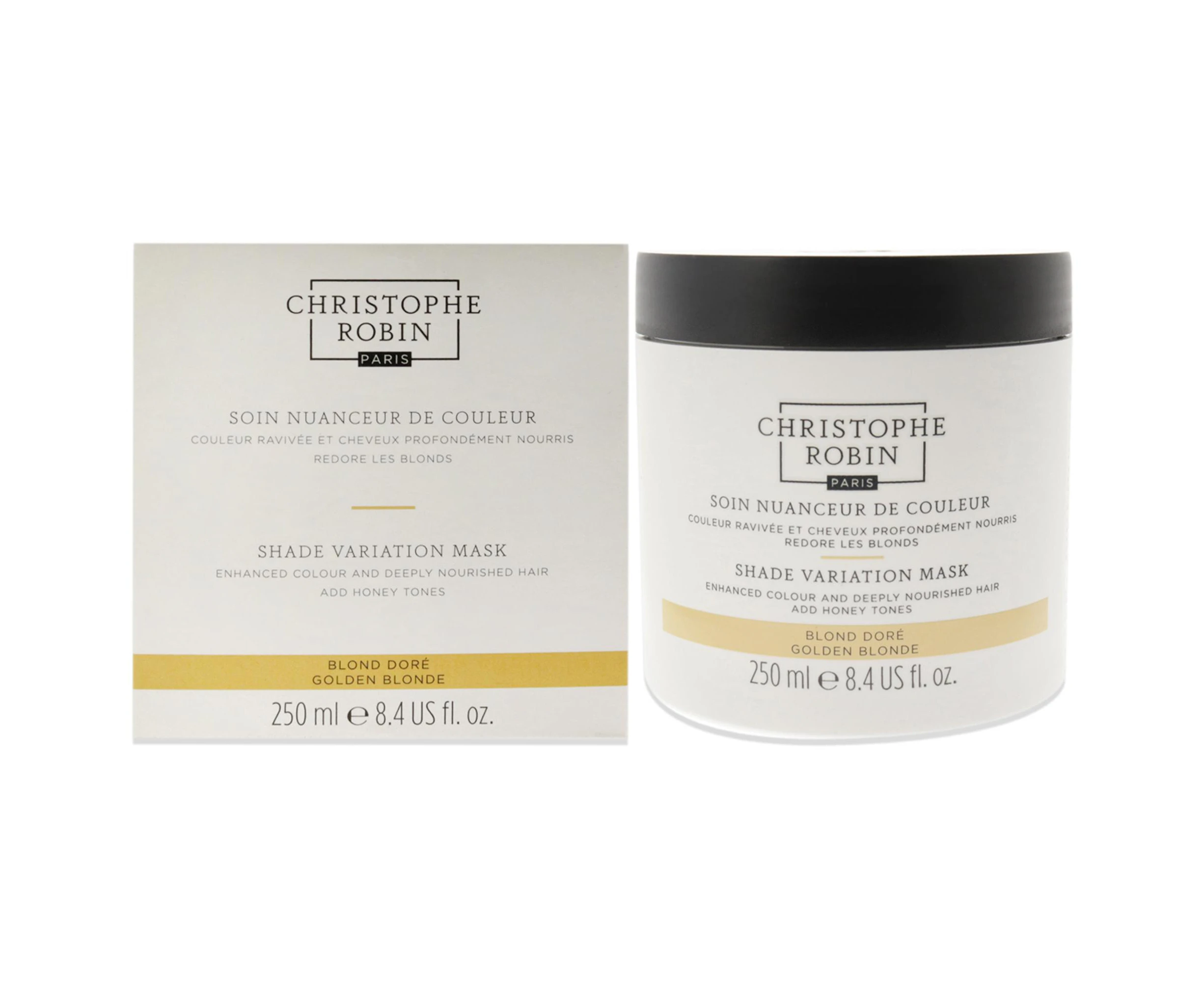 Christophe Robin Shade Variation Mask - Golden Blonde For Unisex 8.33 oz Masque Variant Size Value 8.33 oz