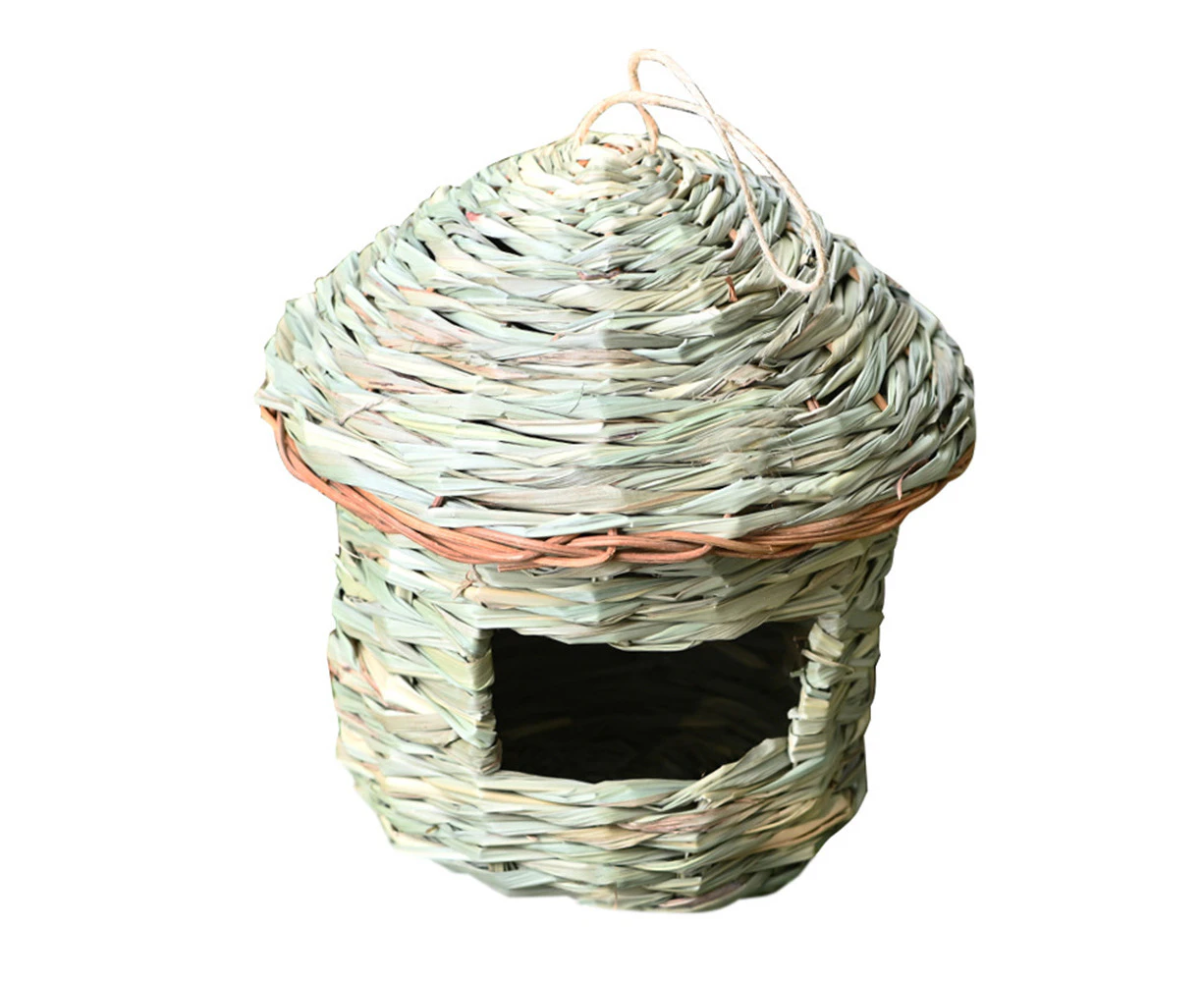 Handwoven Eco-Friendly Straw Grass Birds Cages Nest