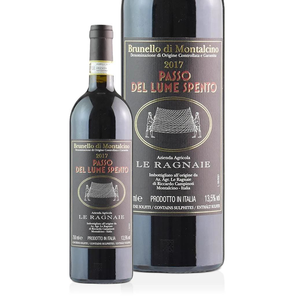 Le Ragnaie Brunello di Montalcino Passo del Lume Spento IGT 2017 6Pack 14% 750ml