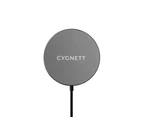 Cygnett Magcharge Magnetic Wireless Charging Cable (2m) Black