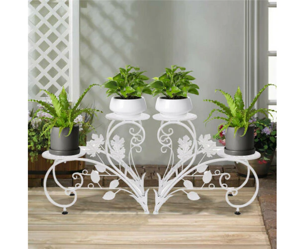 2PCS Metal Round  Plant Stands