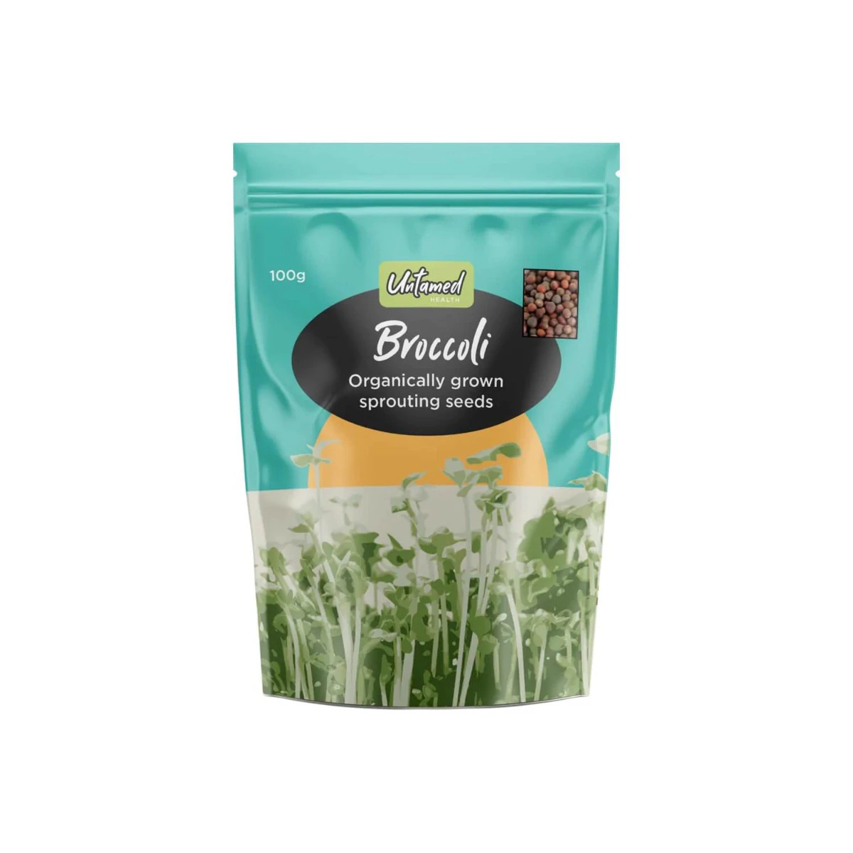 Untamed Health Broccoli Sprouting Seeds - 100g - Untamed Health