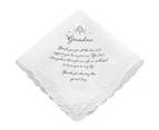 Wedding Gift For Grandma Handkerchief Hanky Accessories Favour Present