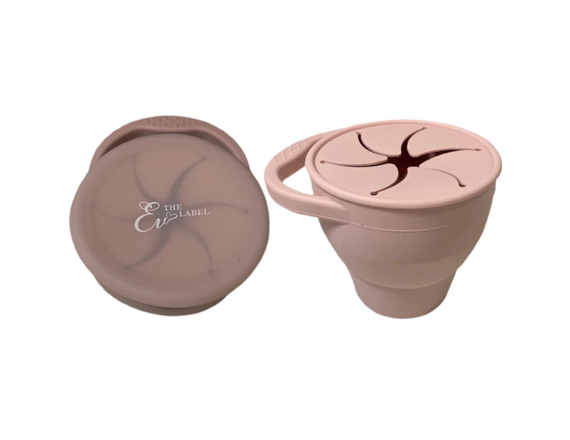 Ev The Label Silicone Snack Cup - Dusty Pink