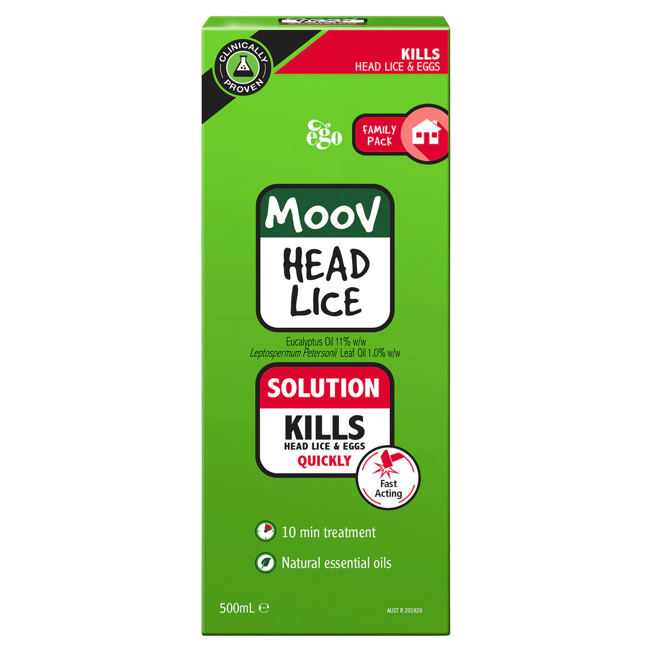 MOOV Head Lice Solution 500ml