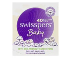 Swisspers Baby Cotton Tips Paper Stems 40 Pack