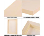 12 x WOODEN CANVAS BOARD 20x25cm | Unfinished Wooden Panel Boards for Painting