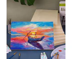 12 x WOODEN CANVAS BOARD 20x25cm | Unfinished Wooden Panel Boards for Painting