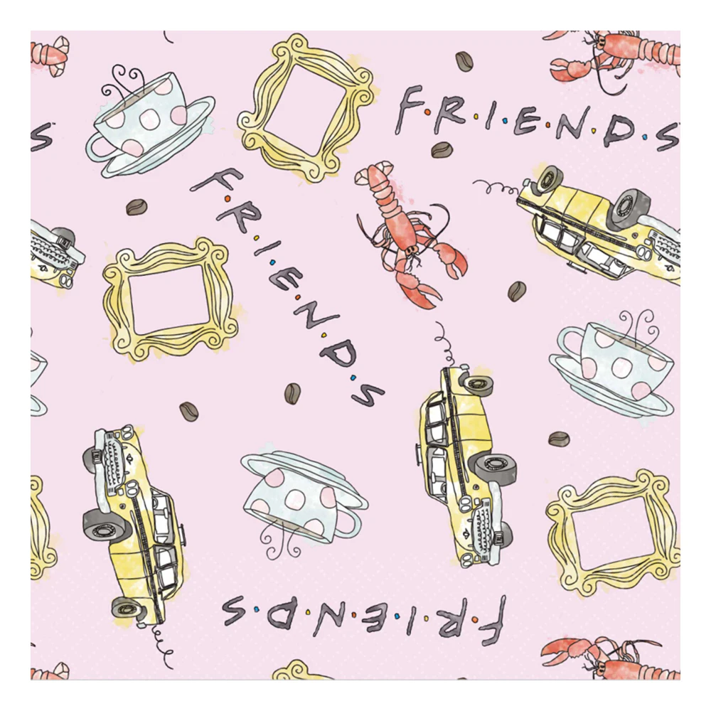 Friends Lunch Napkins 16 Pack