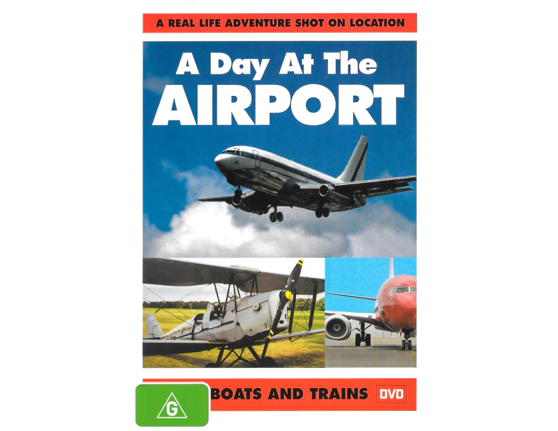 A DAY AT THE AIRPORT: A REAL LIFE ADVENTURE SHOT ON LOCATION DVD