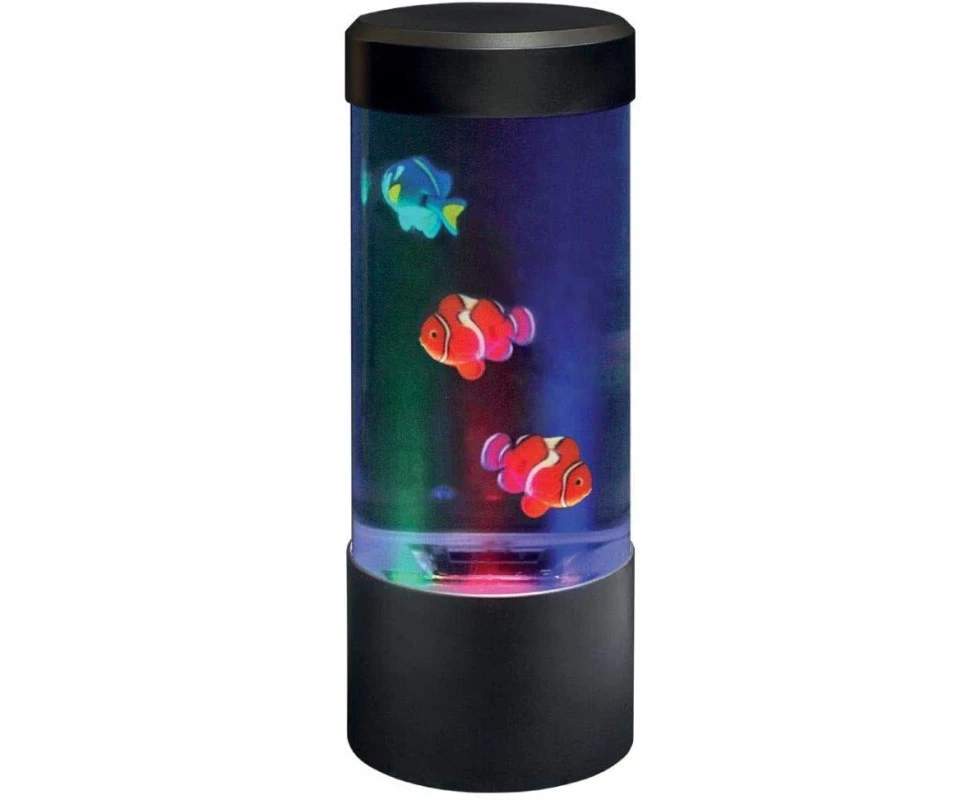 Desktop Mini Fish Lamp Round