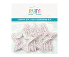 Iridescent Glitter Star Garland 1.82m