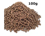 Premium Quality 5mm 100g Large Floating Tropical Fish Food Pellets for Tropical, Native, Goldfish Koi, Cichlid & Oscar Fish High Protein Fast Growth