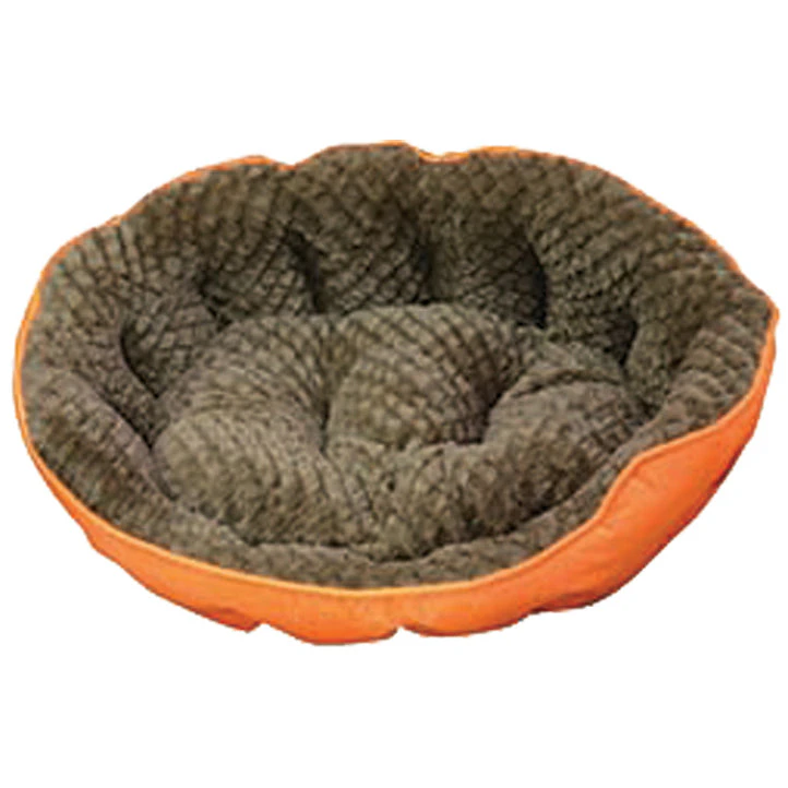 Dog Bed Cat Pet Beds Reversible Bedding Luxury Puppy Soft Waterproof Large Red - Fiesy Orange