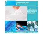 Luxury Memory Foam Cool Gel Top Pillow Contour 60 x 40 cm