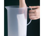Water Jug with Handle BPA Free Plastic Pitcher with Flip Top Lid