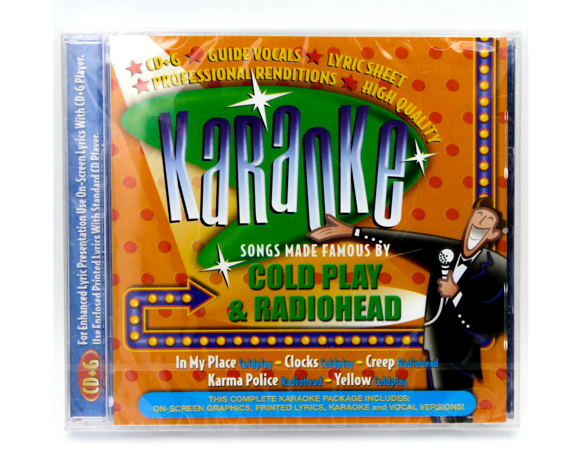 BCI Cold Play Radio head Karaoke CD