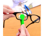Portable Eyeglass Sunglass Wipe Soft Glasses Lens Cleaner Spectacles Cleaning - Black