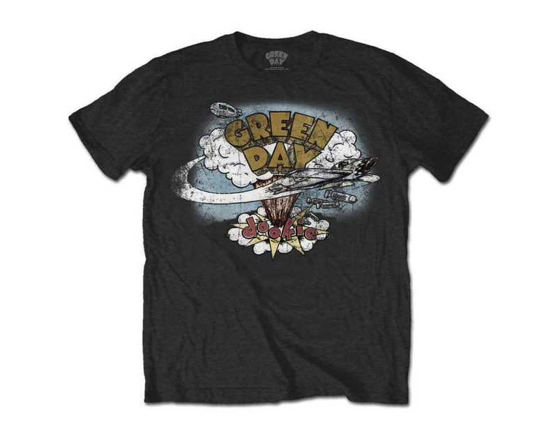 Green Day 'Vintage Dookie' (Black) T-Shirt