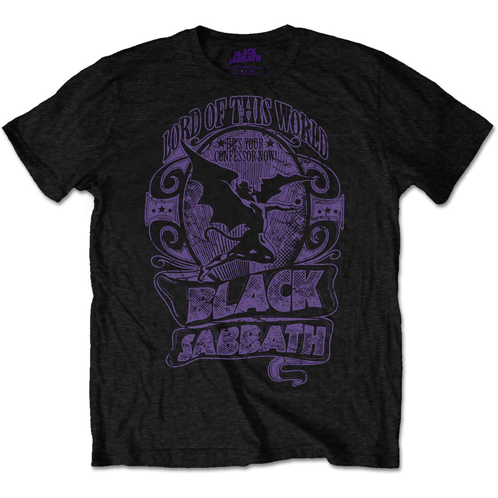 Black Sabbath 'Lord Of This World' (Black) T-Shirt