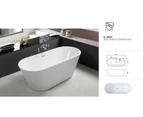 THH Acrylic Free Standing Bathtub White 700*1700*600mm
