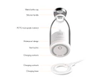Portable Mini Fast Blender 350ml Juicer Cup with Wireless Charging 4 Blades for Smoothie Milkshake Juice Baby Food Pink