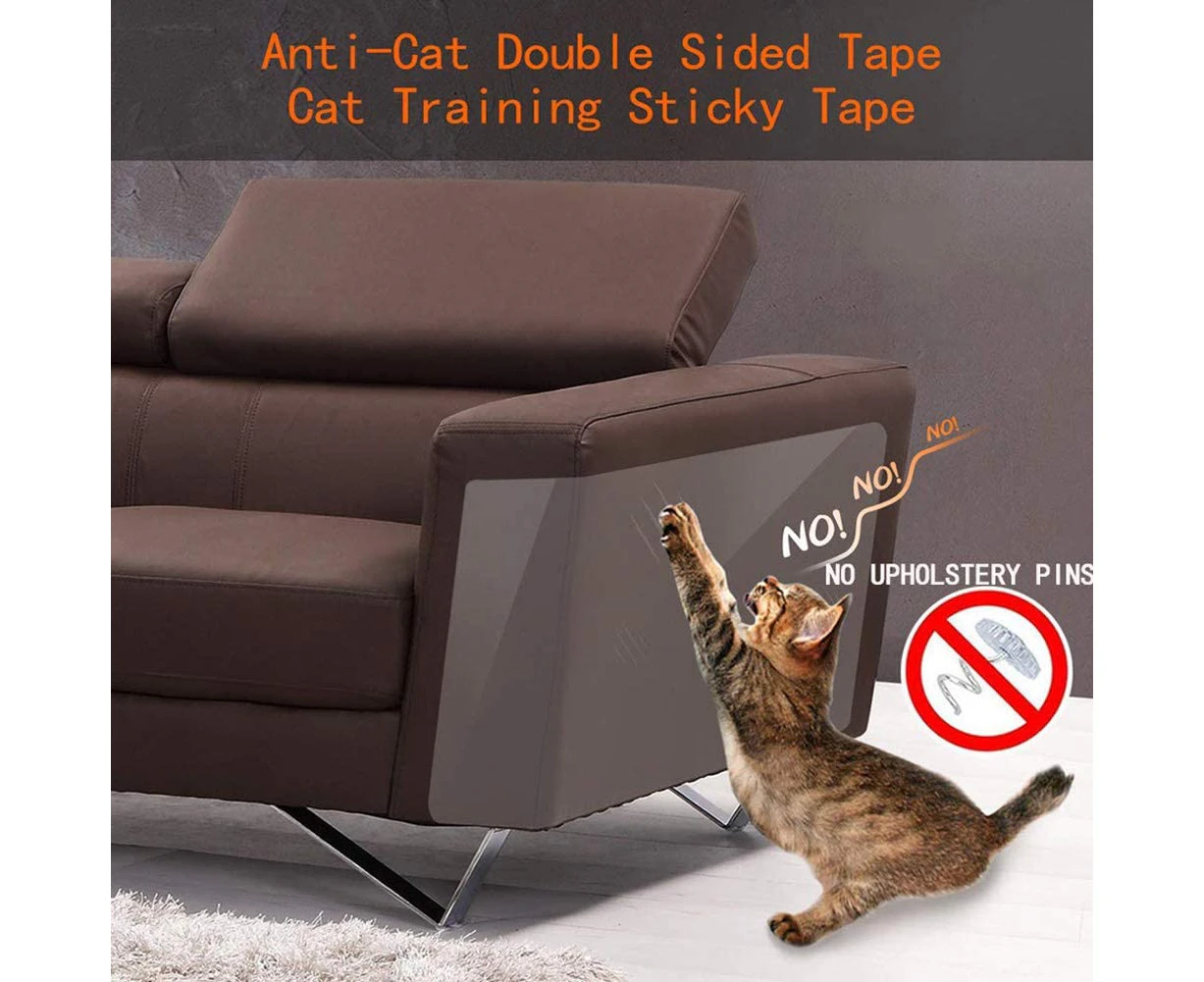 Pieces Pet Cat Scratch Protection Mat Cat Scratching Post Sofa Furniture Protector 45x30 cm