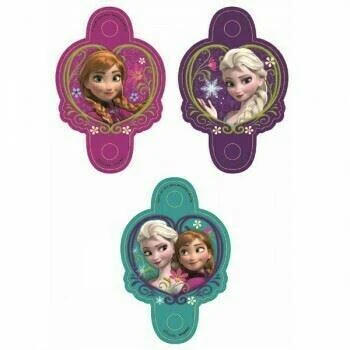 Frozen Blowouts With Medallions Assorted Designs - Cardboard Pack Of 8