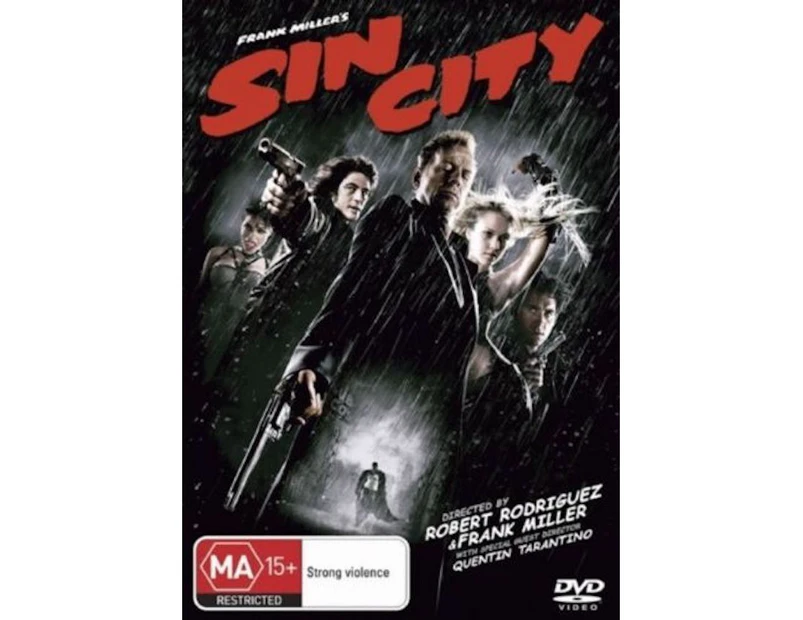 Sin City - Frank Miller - Rare DVD Aus Stock New Region 4