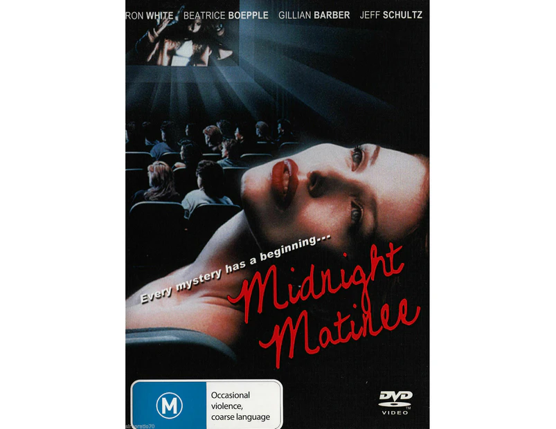 Midnight Matinee 1989 KILLER MYSTERY MOVIE Ron White / 80s! DVD