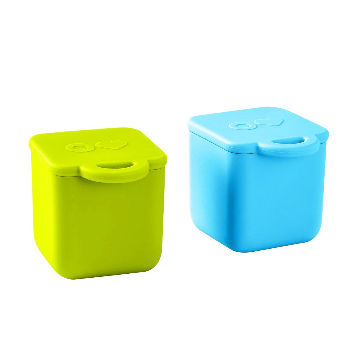 Omie Omiedip Silicone Dip Containers Set 2 - Blue and Lime