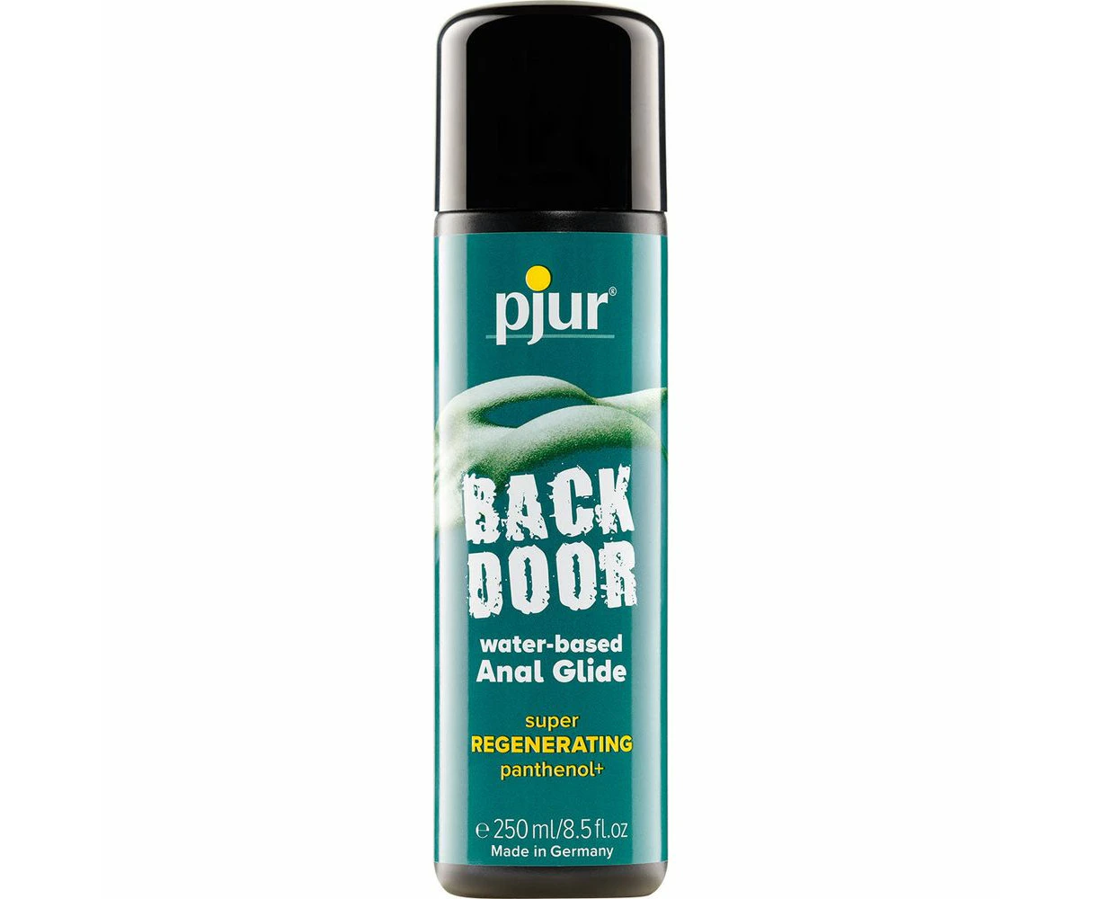 Pjur Back Door Panthenol 250 Ml Water Based Anal Lubricant For Intense Pleasure And Skin Regeneration