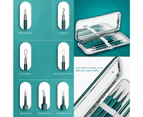 1Set Pimple Popping Tool Reusable Convenient Stainless Steel Acne Blackhead Comedones Extractor Kit for Women