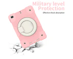 HX Heavy Duty Shockproof Case for New ipad 9.7 2018-Pink