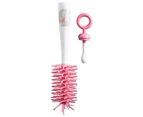 DISNEY Bottle brush + nipple brush Marie - Polyprolylene handle and bottle brush - Rubber spike - CATCH
