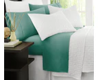 2000TC Bamboo Cooling Sheet Set | Hypo-Allergenic Breathable Summer Sheets | 5 Sizes - 9 Colours - Teal