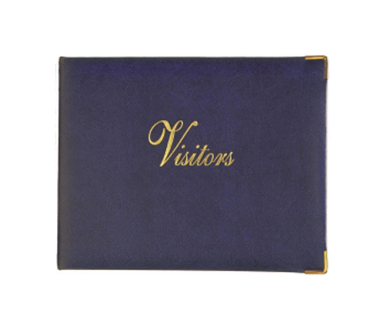 Zions General Purpose Visitors Book Black (129pages)