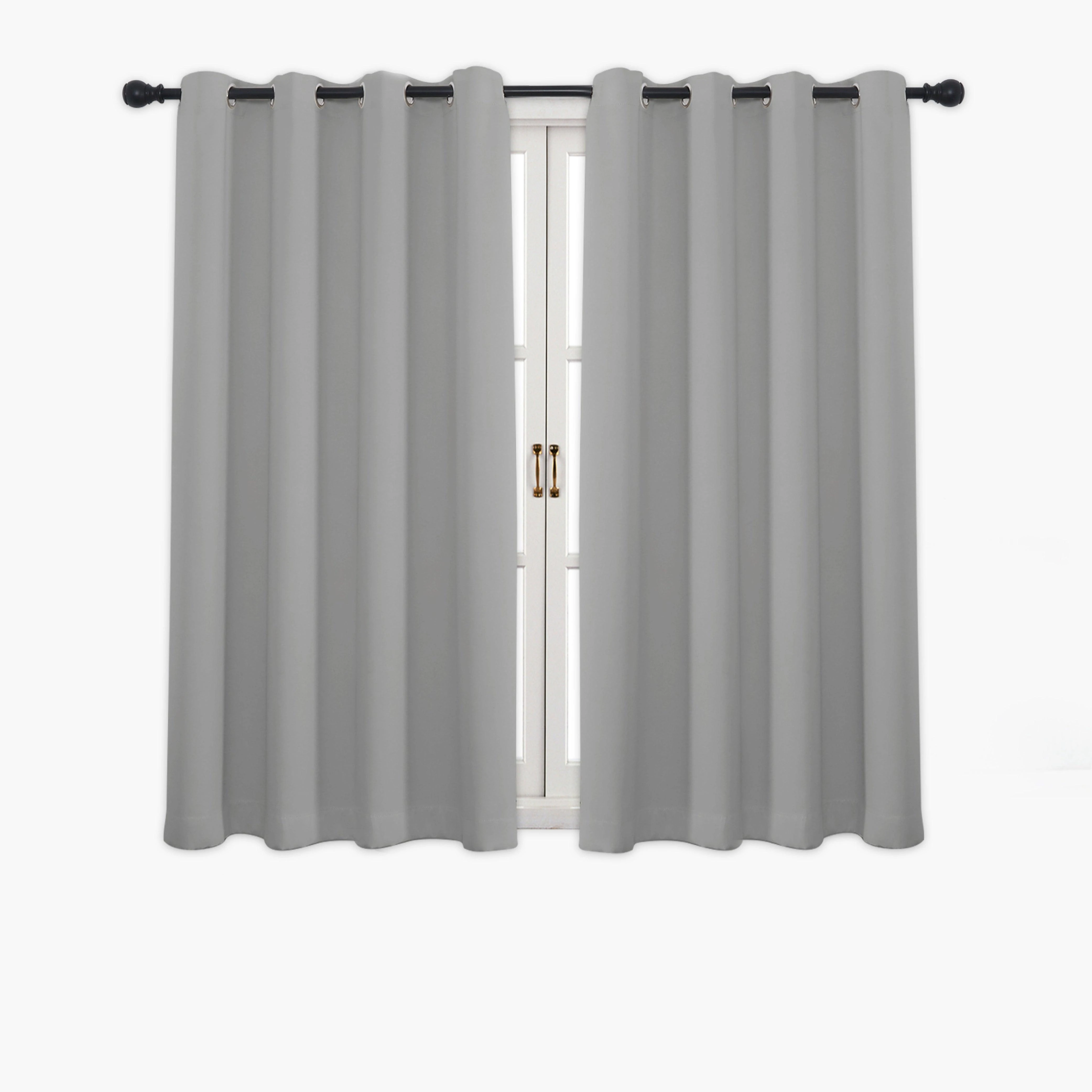 Hyper Cover 3-Layers Blockout Curtains Silver