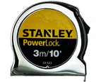 (3 m/10 ft) - Stanley 033523 Micro Powerlock Tape 3 m. / 10ft