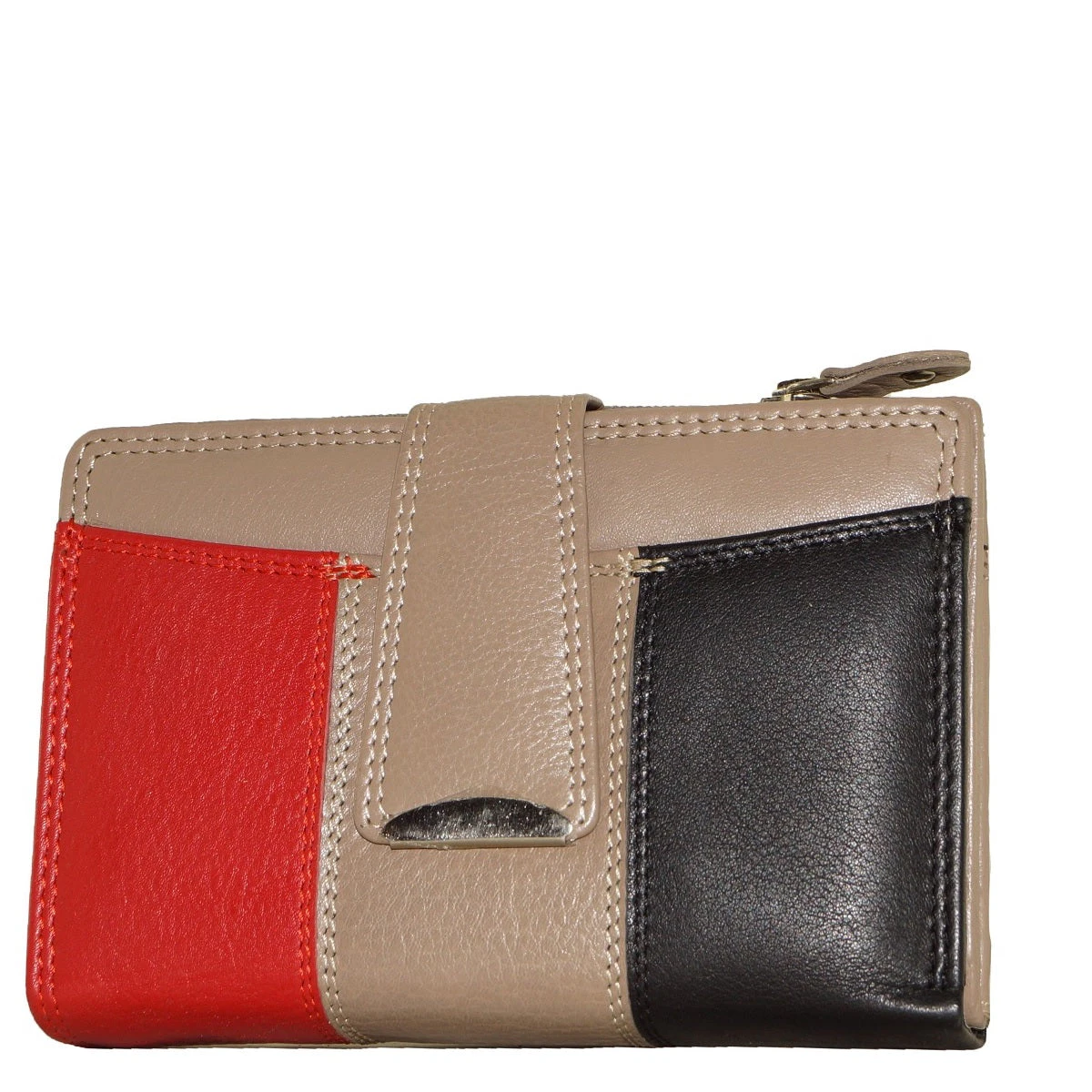 Cenzoni Funky Coloured Ladies Wallet ZMT09 - Red-Black