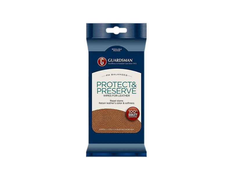 Guardsman Leather Protect and Preserve Wipes