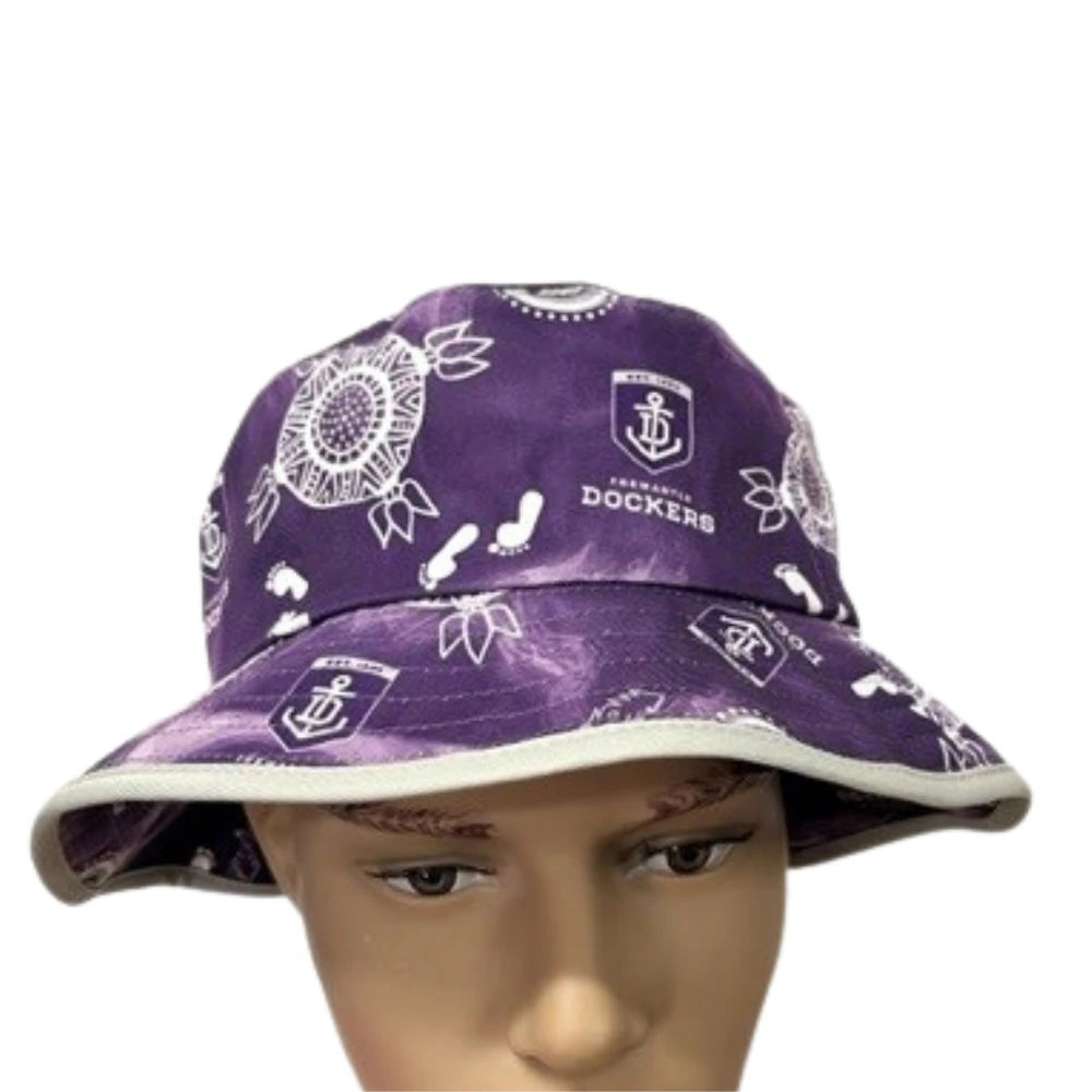 Fremantle Dockers Adults Indigenous Bucket Hat