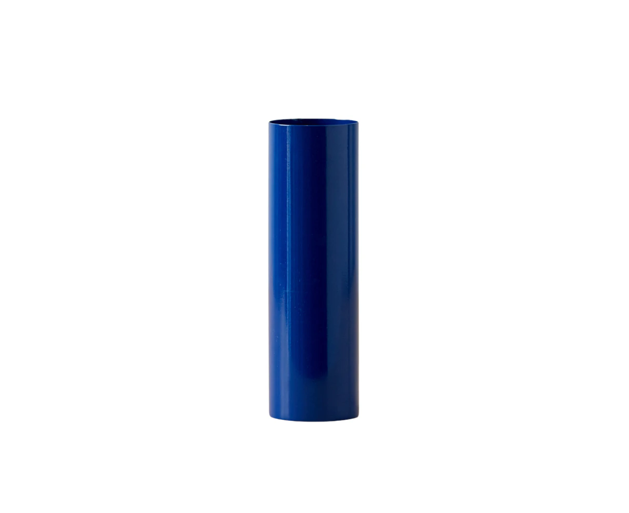 Urban Eden 6x20cm Blue Candlestick Flower Vase