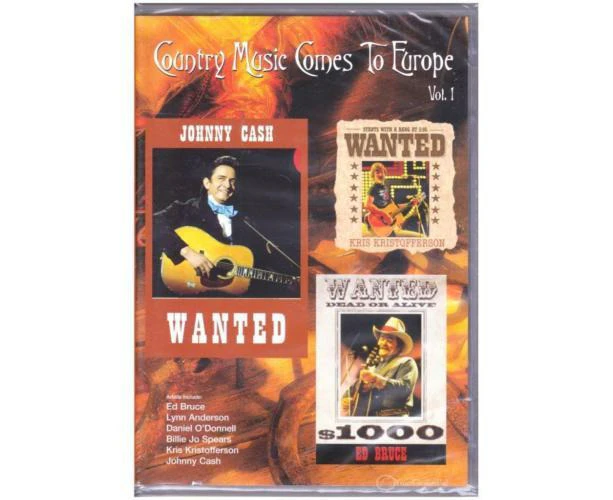 COUNTRY MUSIC COMES TO EUROPE VOL 1 Music 14 songs PAL -DVD -Music New