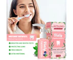 30ml Toothpaste Deep Cleaning Fluoride Free Remove Mouth Smell Stain Removal Fruit Flavor Gums Fresh Oral Toothpaste Oral Care Supplies