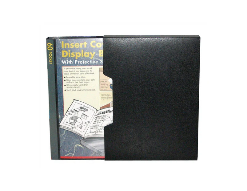 Colby Display Book A4 Black - 60 pages