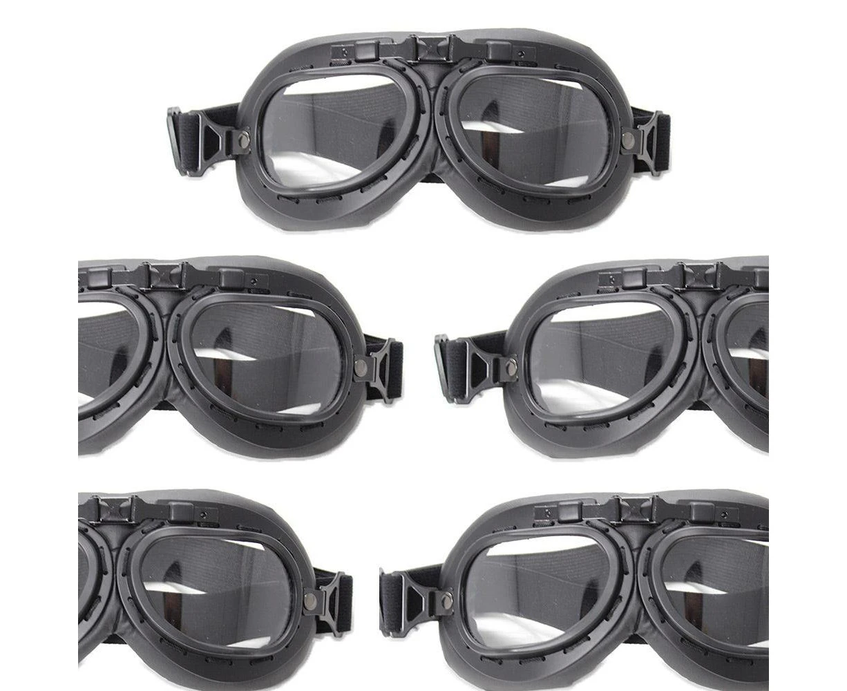 Vintage Motorcycle Motocross Goggles Eye Protection Bulk Price 5 pcs